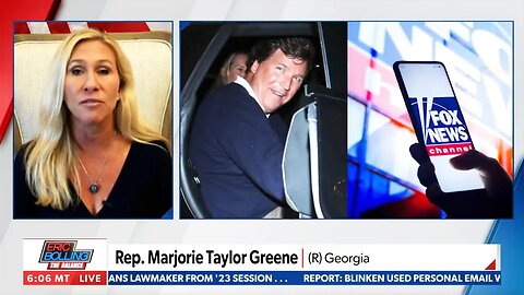 LOL: Marjorie Taylor Greene thinks Tucker's firing was illegal