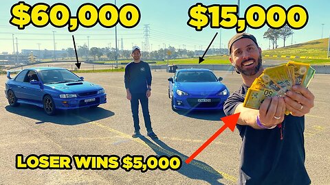 $15,000 Car vs $60,000 Car [Loser wins $5,000 CASH]