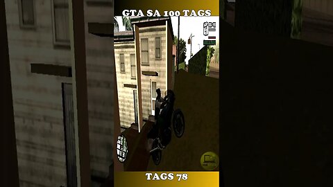 GTA SAN ANDREAS 100 TAGS TAG 78 #shorts #semedissaum #gta