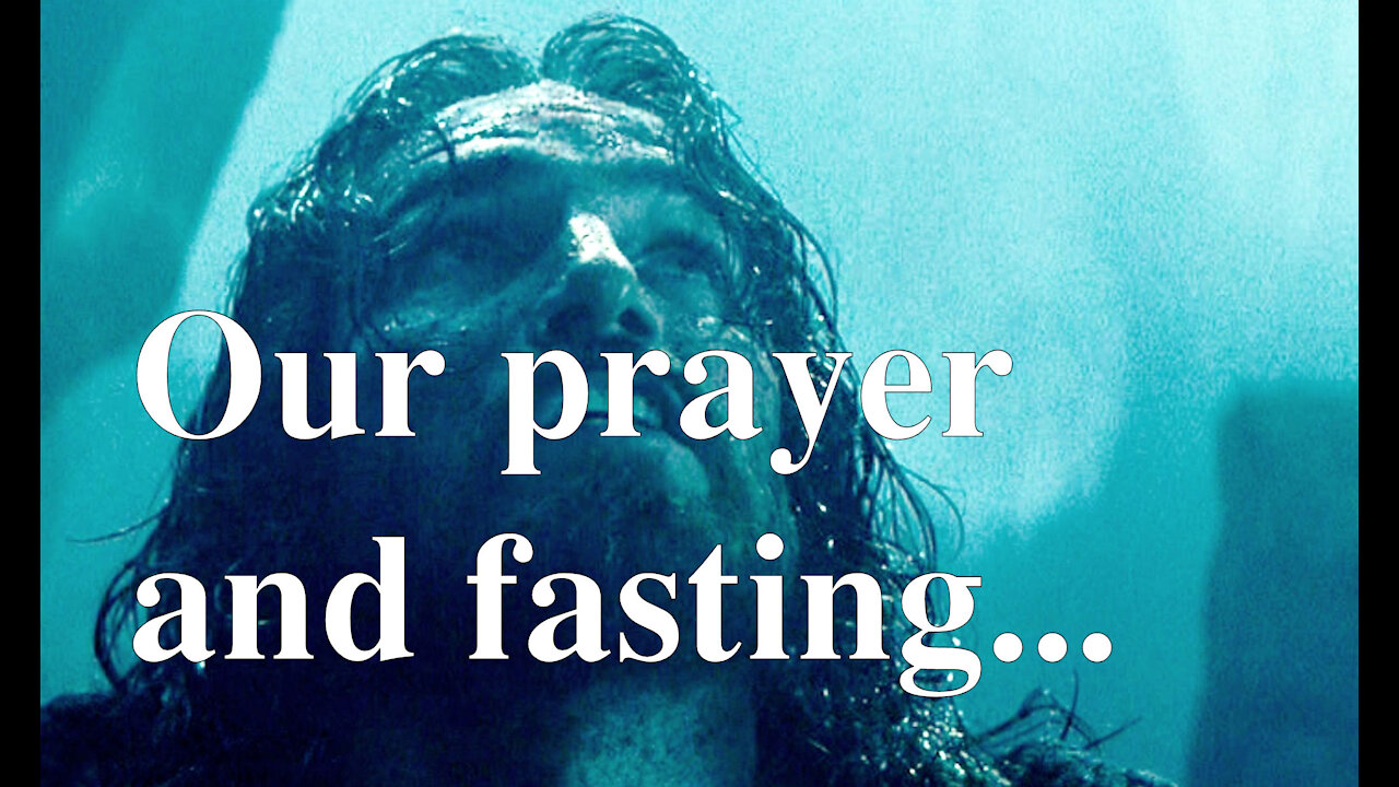 Join us in fasting and prayer...