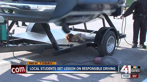 Parkhill students get lesson on responsible driving