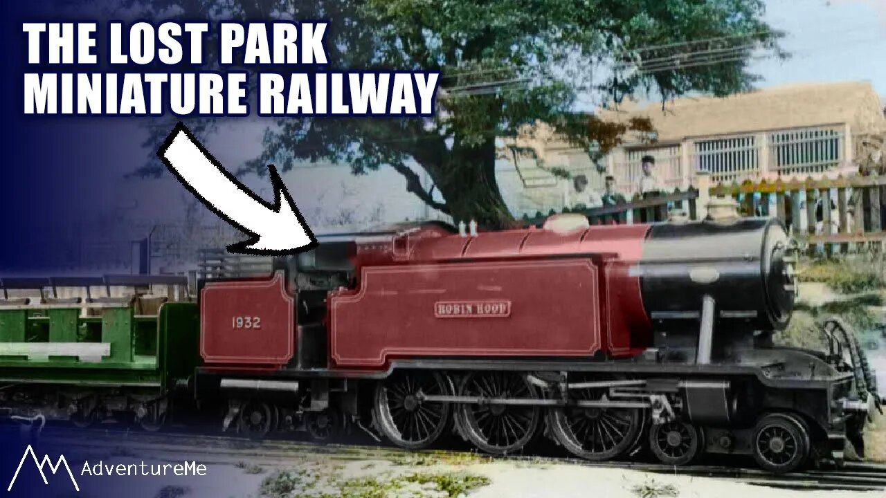 Exploring Golden Acre Park | The Lost Miniature Railway