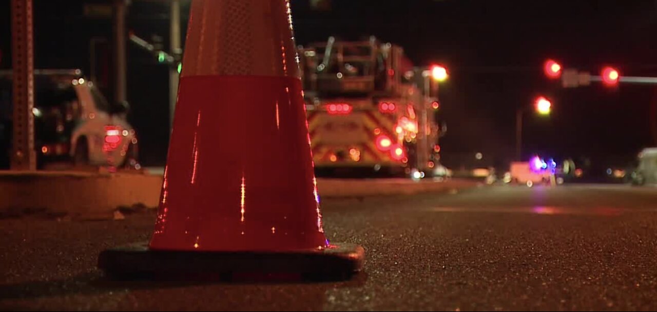 North Las Vegas police investigate deadly crash near Craig, Bruce