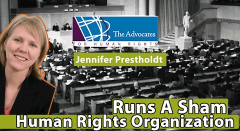 Jennifer Prestholdt - Runs A Sham Human Rights Organization