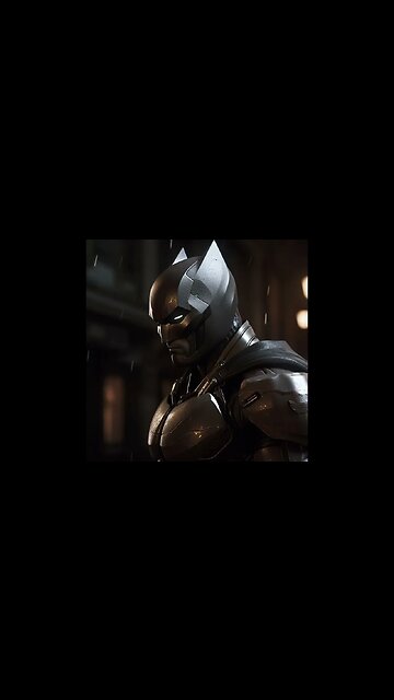 Iron Batman - a superhero mashup