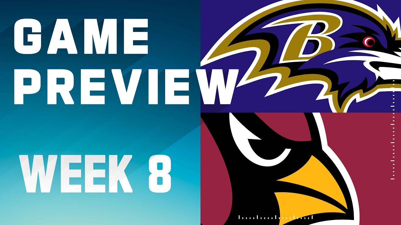 Baltimore Ravens vs. Arizona Cardinals | 2023 Week 8 Game Preview