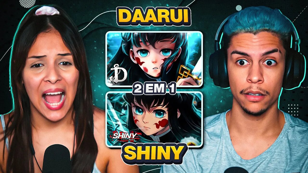 2 EM 1: DAARUI + SHINY - Muichiro Tokito | [React em Casal] 🔥