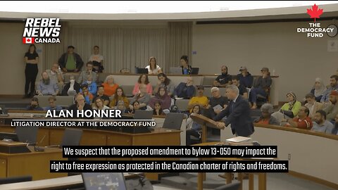 TDF disappointed in Region of Waterloo’s adoption of anti-free speech by-law | Alan Honner