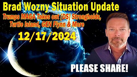 Brad Wozny Update Dec 17: "Trumps MAGA Takes out [DS] Strongholds, Turtle Island, GEN Flynn"