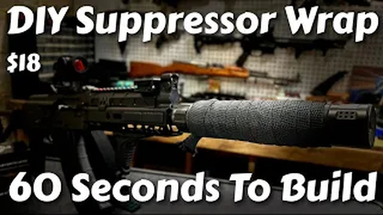 DIY Suppressor Wrap “The Flaming Mummy | STOP Over Paying for Wraps | Can Cover Version 2