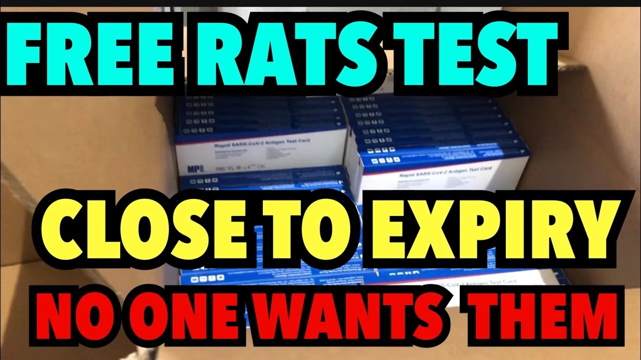 FREE RATS TEST | They Can’t Even Give Them Away