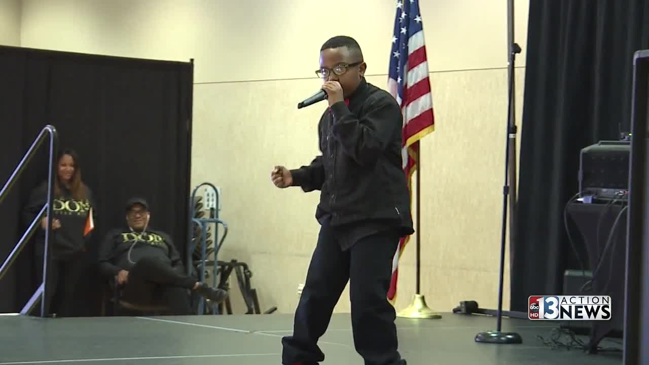 At-risk teens shine at talent show in Las Vegas