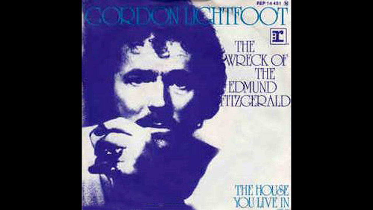 Gordon Lightfoot - The Wreck of the Edmund Fitzgerald (Live Footage Studio Version)