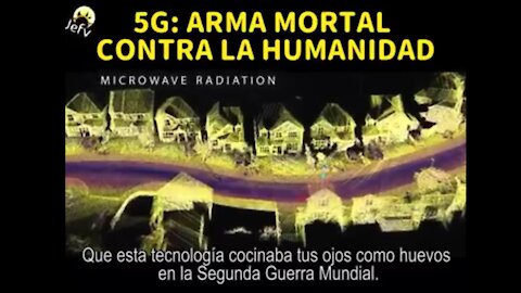 El 5G es un arma contra la humanidad: te puede neuromodular y convertir en un huevo frito