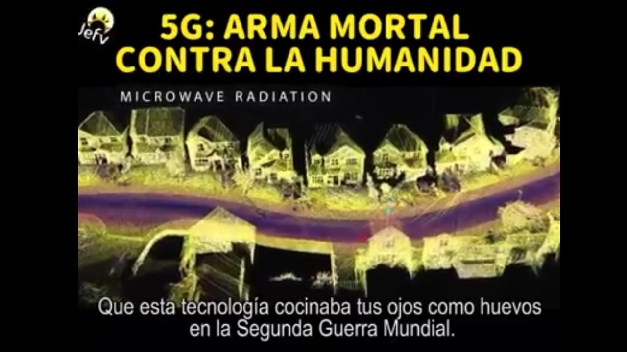 El 5G es un arma contra la humanidad: te puede neuromodular y convertir en un huevo frito