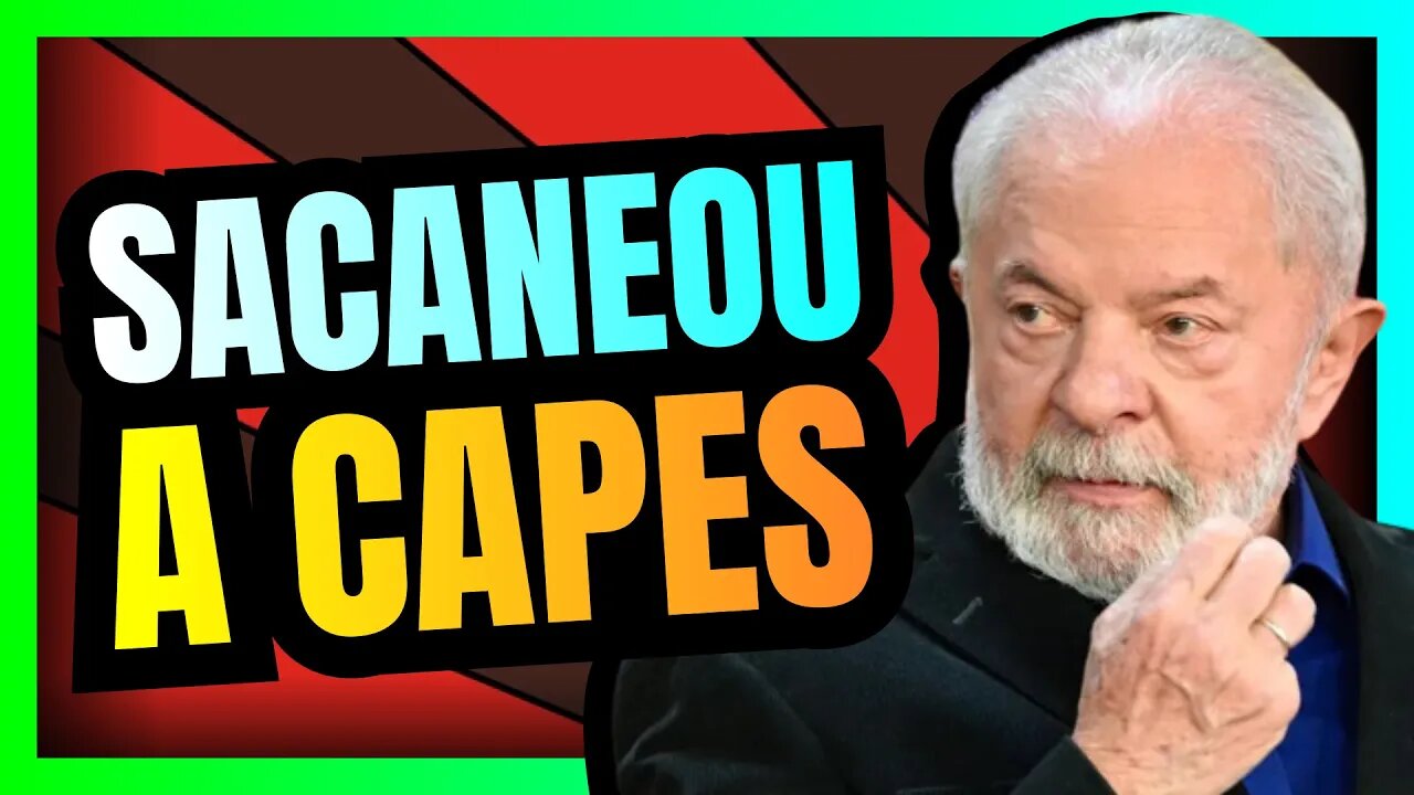 Governo LULA bloqueia R$ 100 MILHÕES da CAPES e revolta MEIO ACADÊMICO faz o L