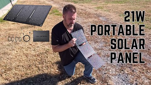 ULiXWH 21W Portable Solar Panel Review | Waterproof Charger