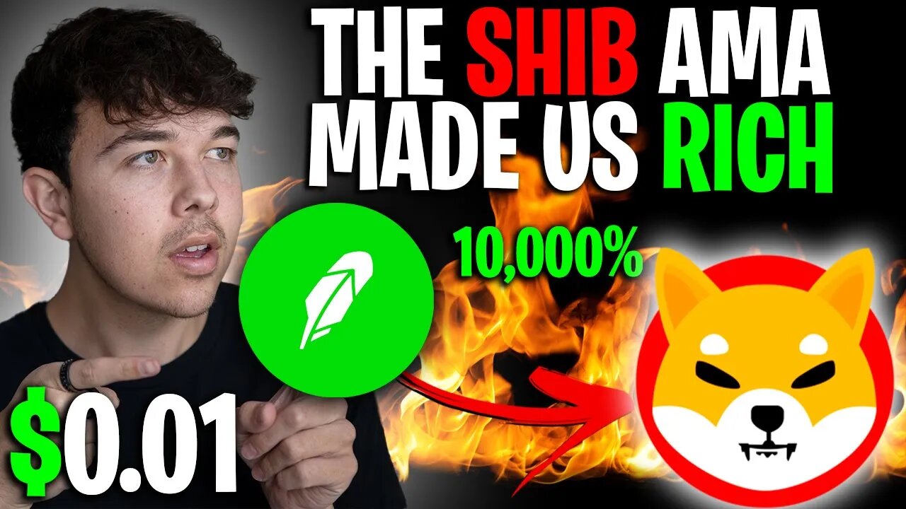 THE SHIBA INU COIN AMA MADE US RICH 🔥 SHIB PRICE PREDICTION 🚨