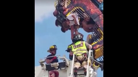 Rollercoaster riders stuck upside down for hours