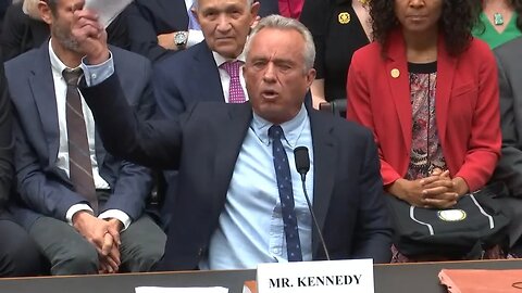 RFK Jr EXPLODES at Hearing, Democrats IMMEDIATLY Try to Censor Him