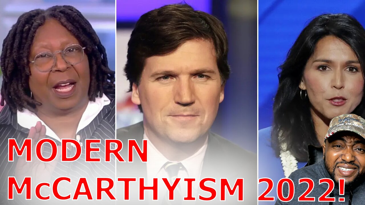 Whoopi Goldberg Suggests Tulsi Gabbard & Tucker Carlson Be Arrested For Spreading Russian Propaganda