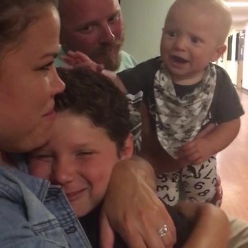 Baby Gets Really Jealous of Brother