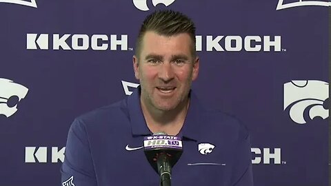 Kansas State Football | Joe Klanderman Press Conference | September 24, 2020