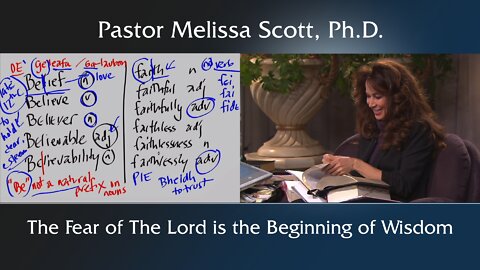 Proverbs 9:10, Luke 16 - The Fear of the Lord is the Beginning of Wisdom