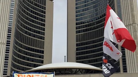 Chris Sky Mayoral Campaign Live from Nathan Phillips Square