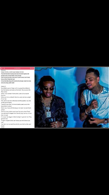 Quavo responds to Chris Brown's diss with a new song called "Tender"