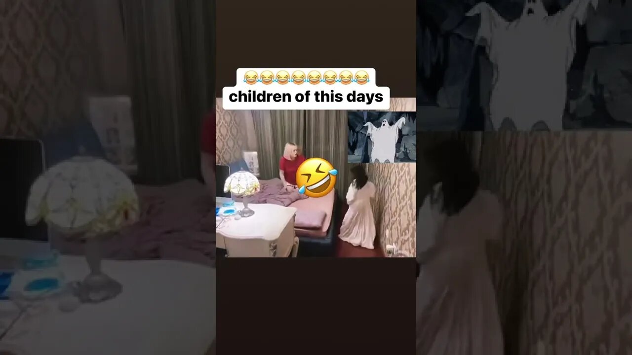 Children these days | Funny kid scared 😱 her mom. #justforfun #funnyvideo #shorts #likeandshare