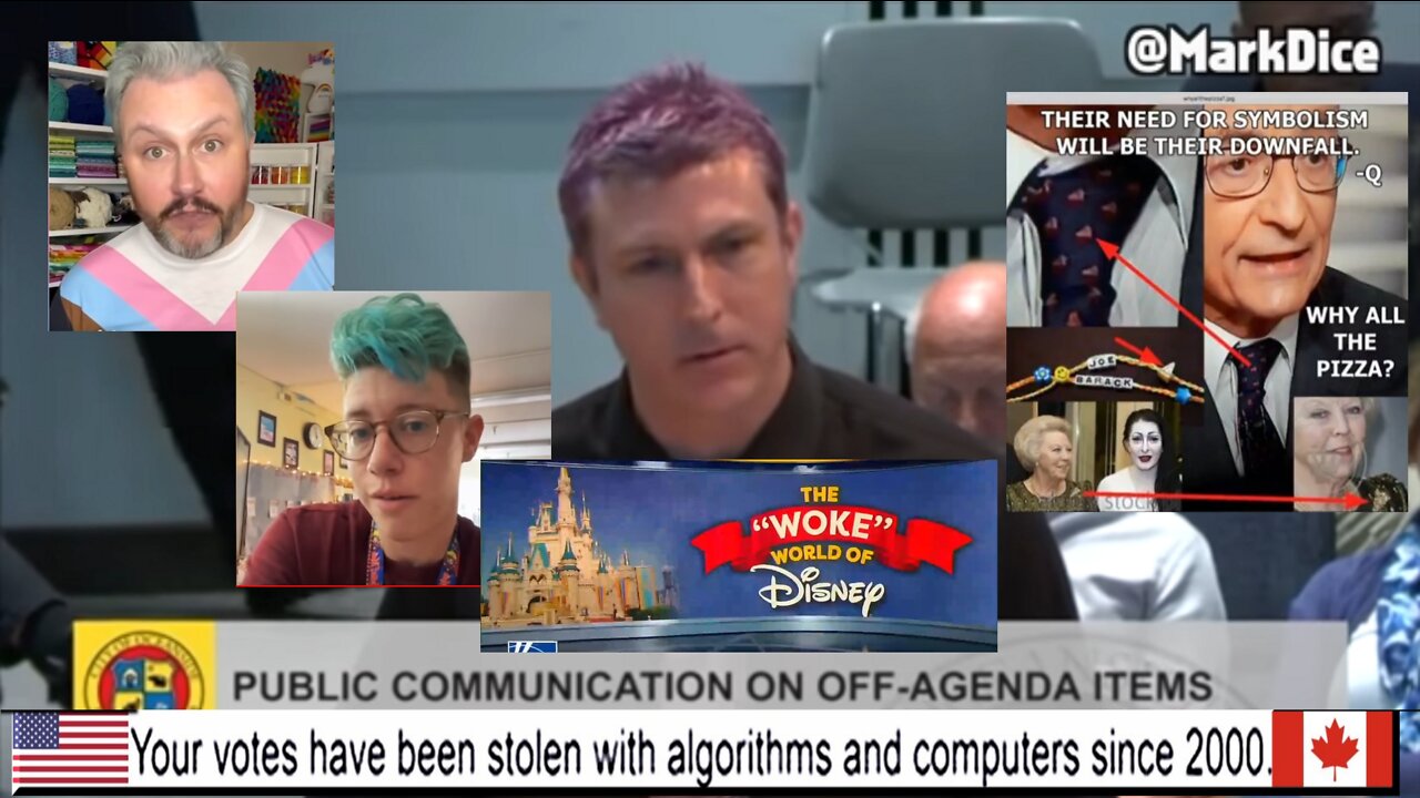 Trolling City Council Meeting About Disney's New Woke Agenda