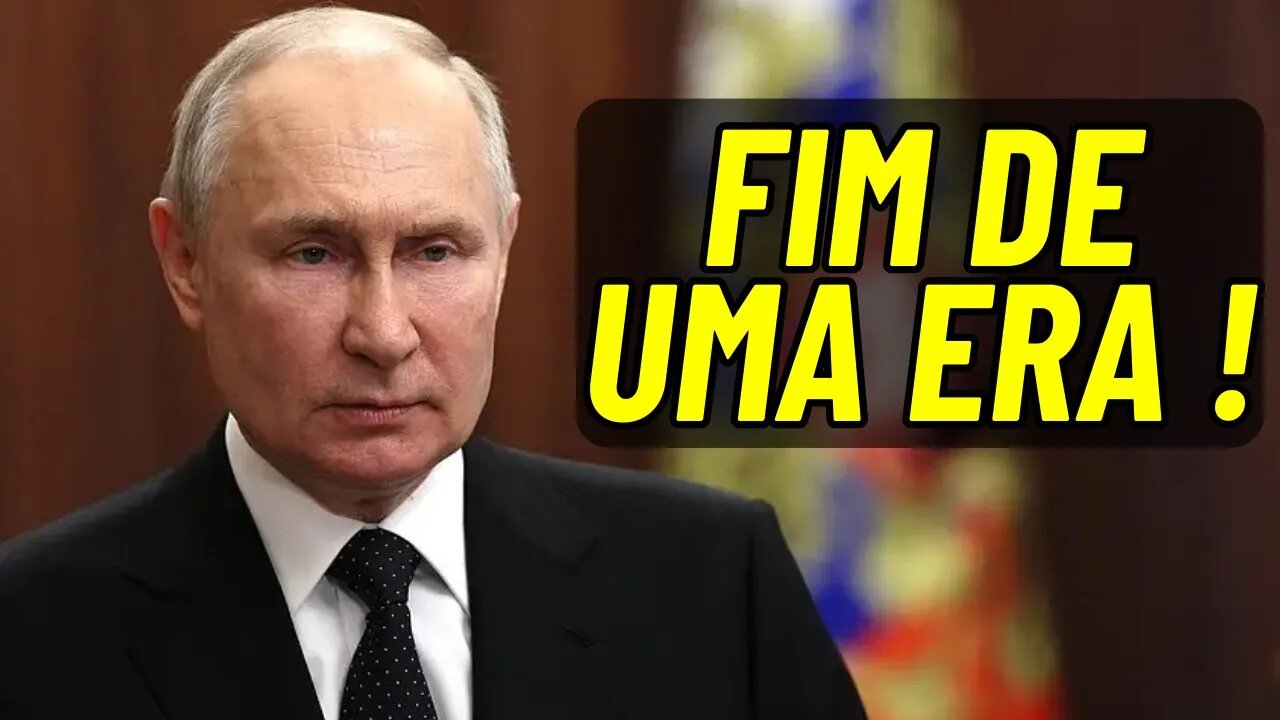 O choro de Putin ao perder o chão com essa noticia não está escrito Informe