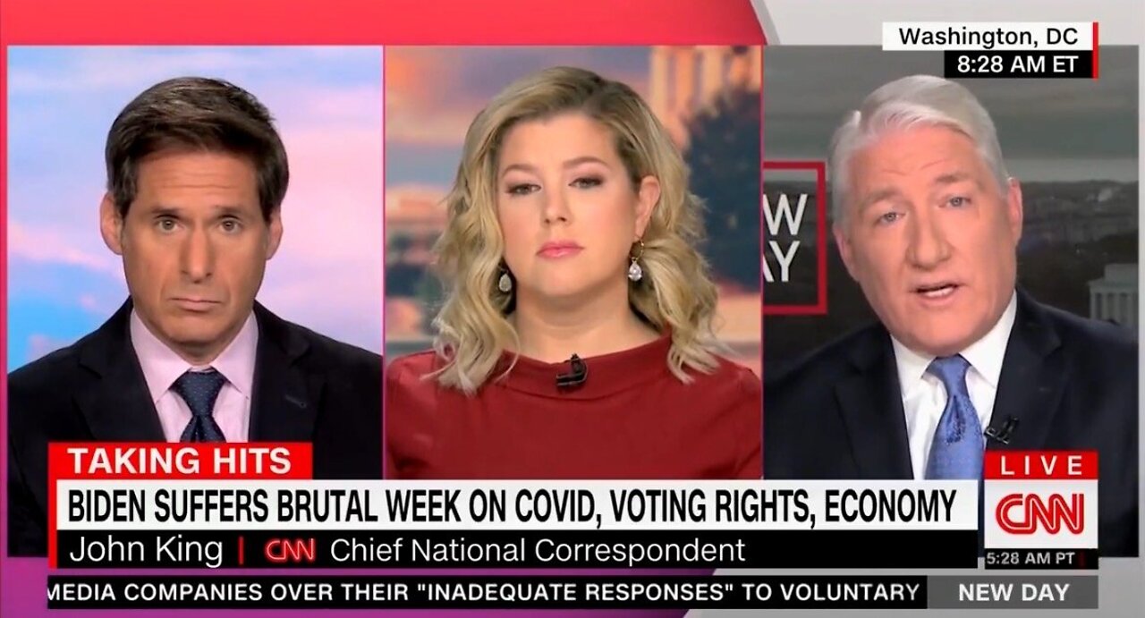 “It Is Very Dark For Him Right Now” – CNN’s John King on Joe Biden’s Failed Presidency