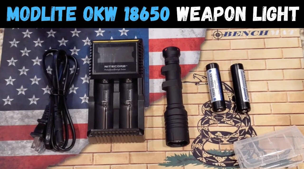 Modlite OKW 18650 Weapon Light Review