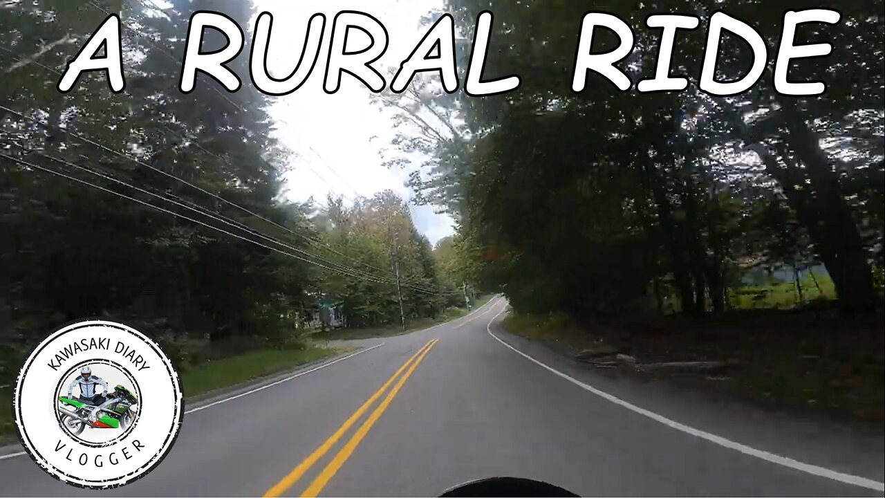 A RURAL RIDE!