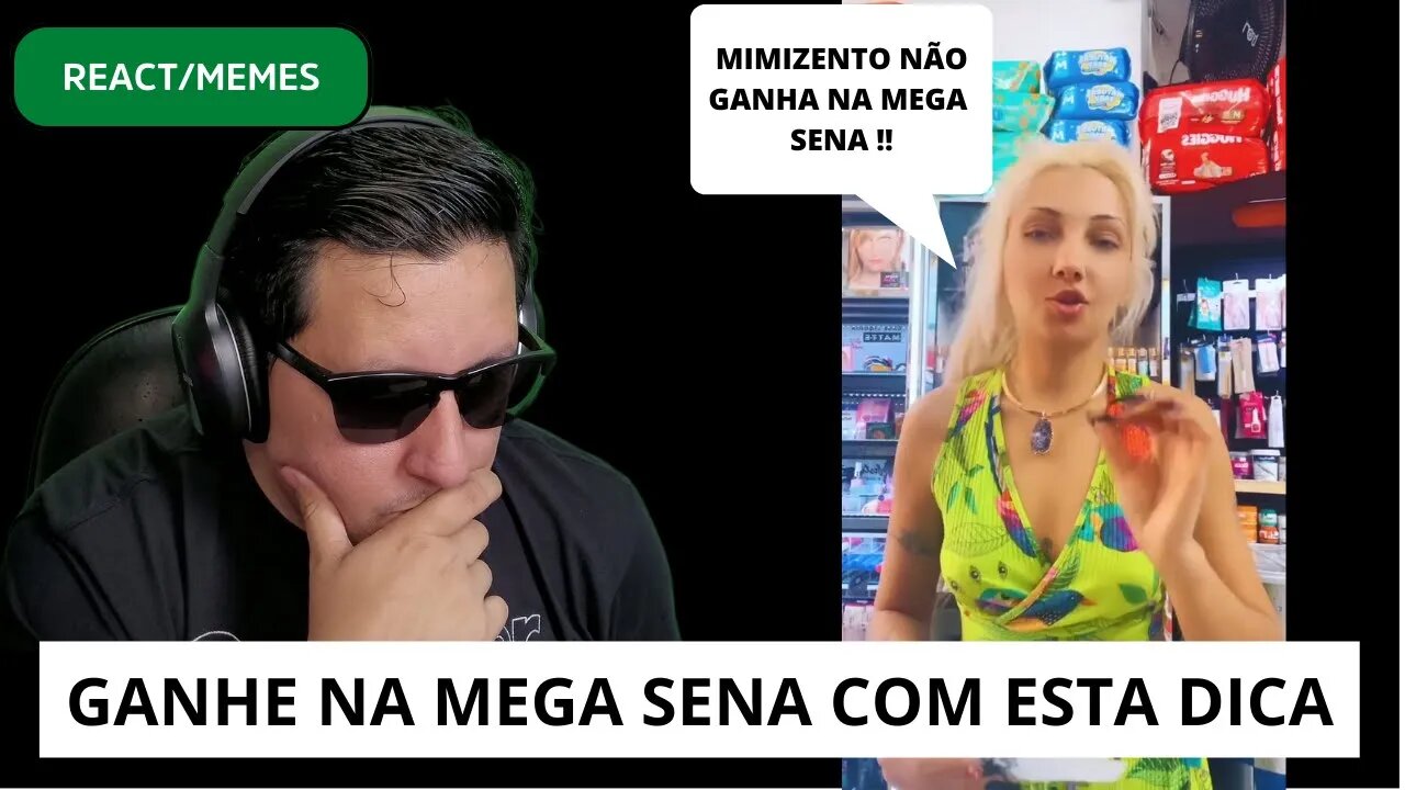 MULHER DA OS NÚMEROS DA MEGA SENA!! E ainda fala quem pode ou não ganhar