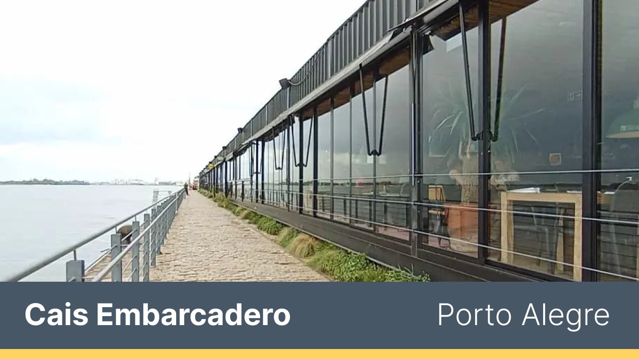 O que fazer em Porto Alegre? Conheça o Cais Embarcadero. #riograndedosul #portoalegre