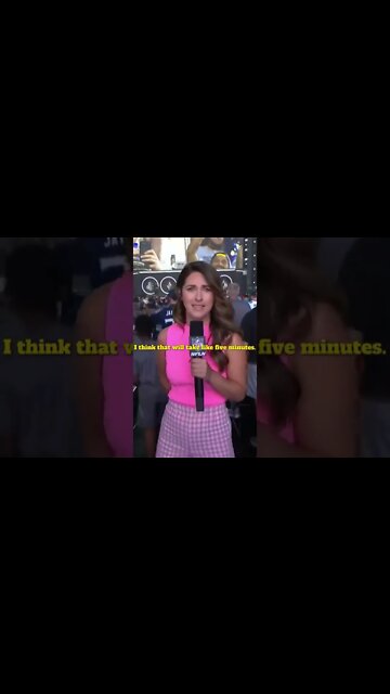 Dude takes his shot with her!😍