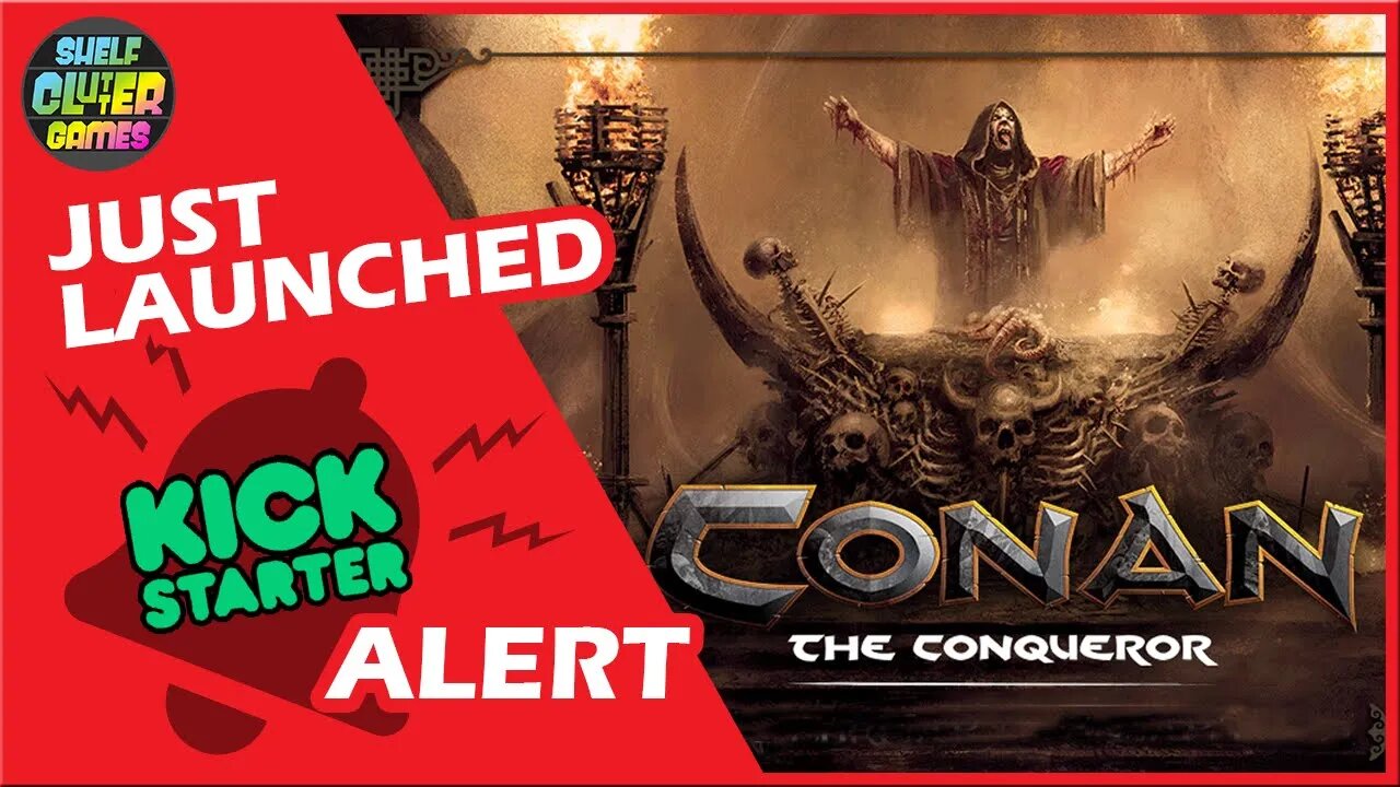 🚀️ Conan: the Conqueror - Adventure Mode Expansion | Kickstarter Board Game Alert