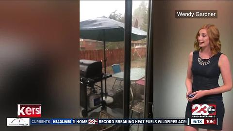 Pine Mountain Club sees hail during July thunder storms