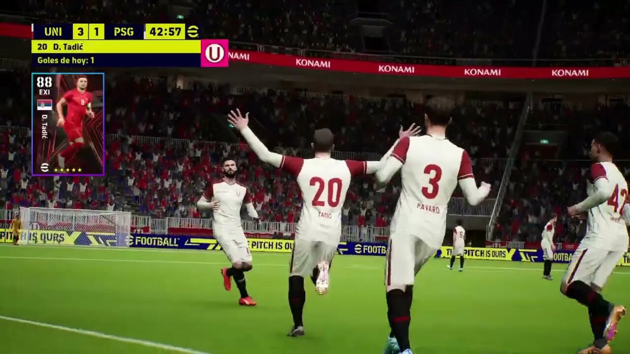 Golazo bombeado Tadic