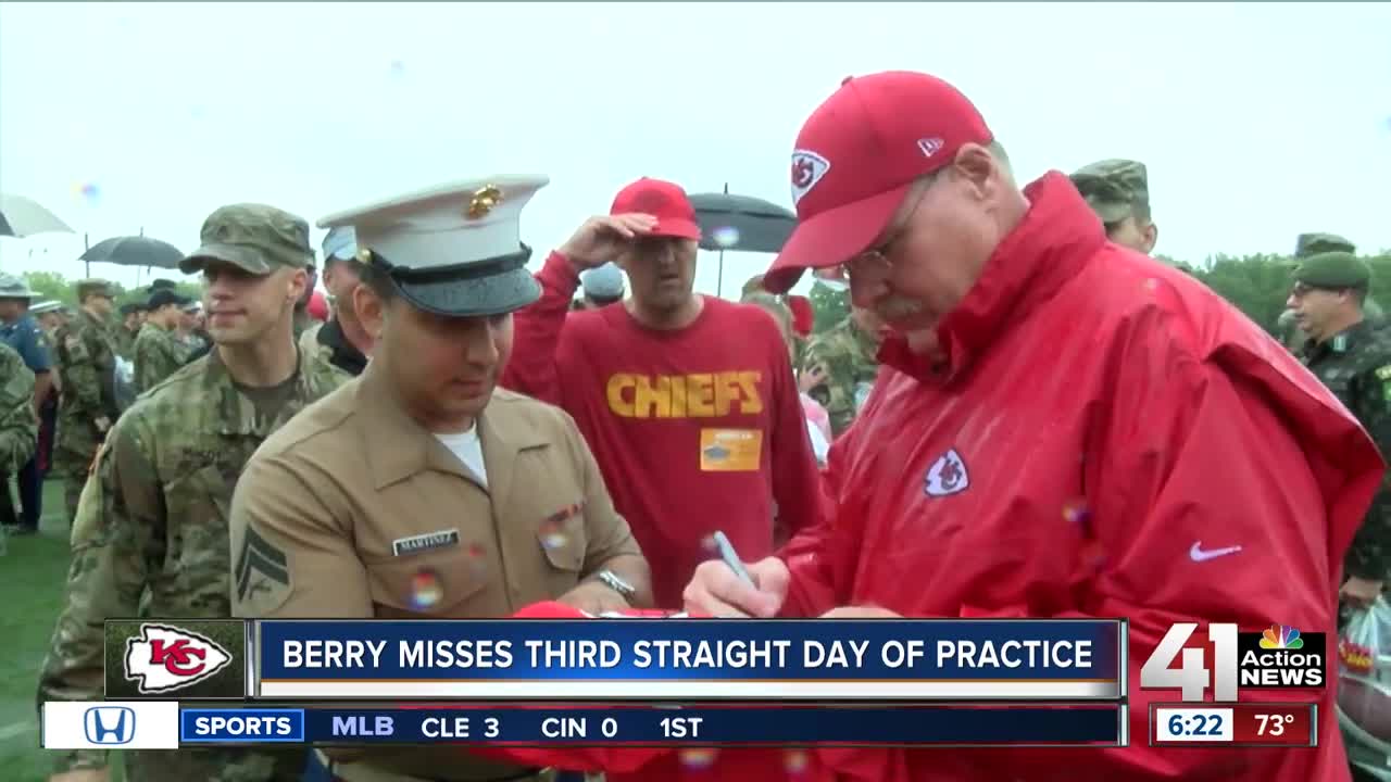 Chiefs hosts veterans for last day of camp