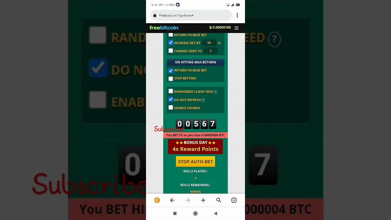 Mining BTC #freebtcminingsite #freebitcoin #miningtrics ✨https://freebitco.in/?r=46363546