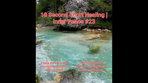 10 Second Short Healing Inner Peace | Meditation Music | Angel Guides | #23 #Meditation #shorts