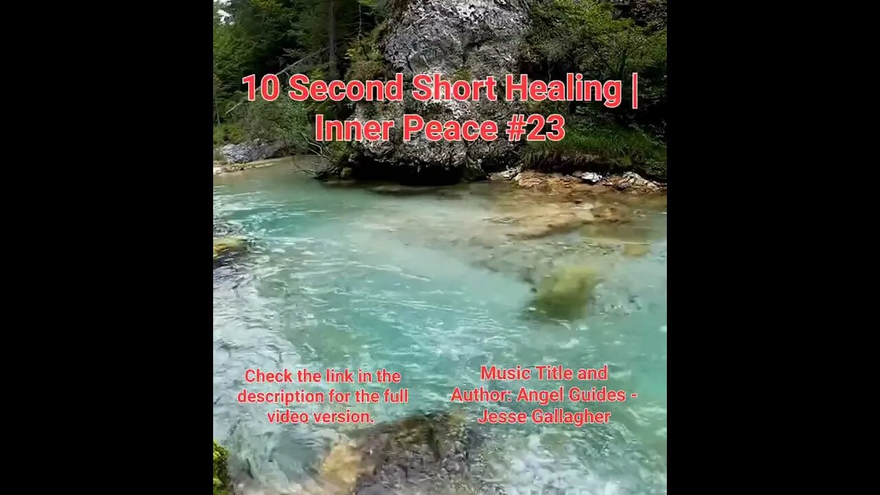 10 Second Short Healing Inner Peace | Meditation Music | Angel Guides | #23 #Meditation #shorts