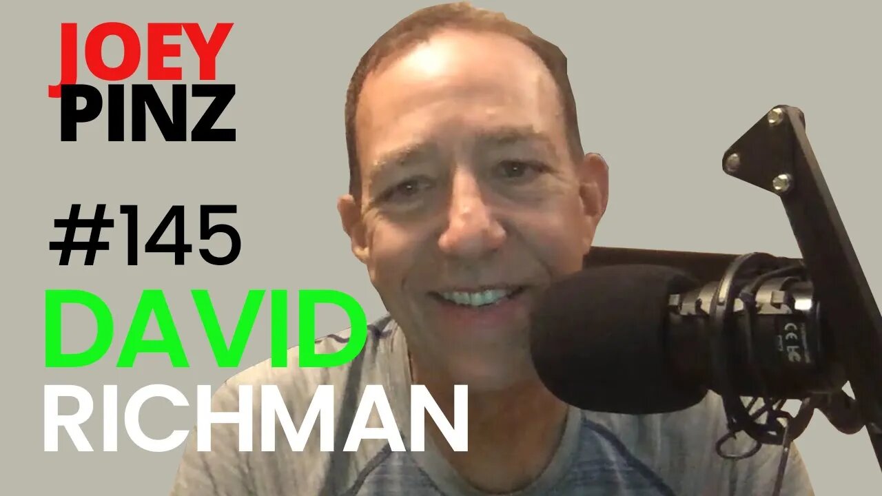 #145 David Richman: Inspirational Cancer Observation and No 1 | Joey Pinz Discipline Conversations