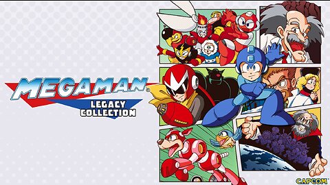 Jogando Megaman Classico no PS4 - Edição de colecionador