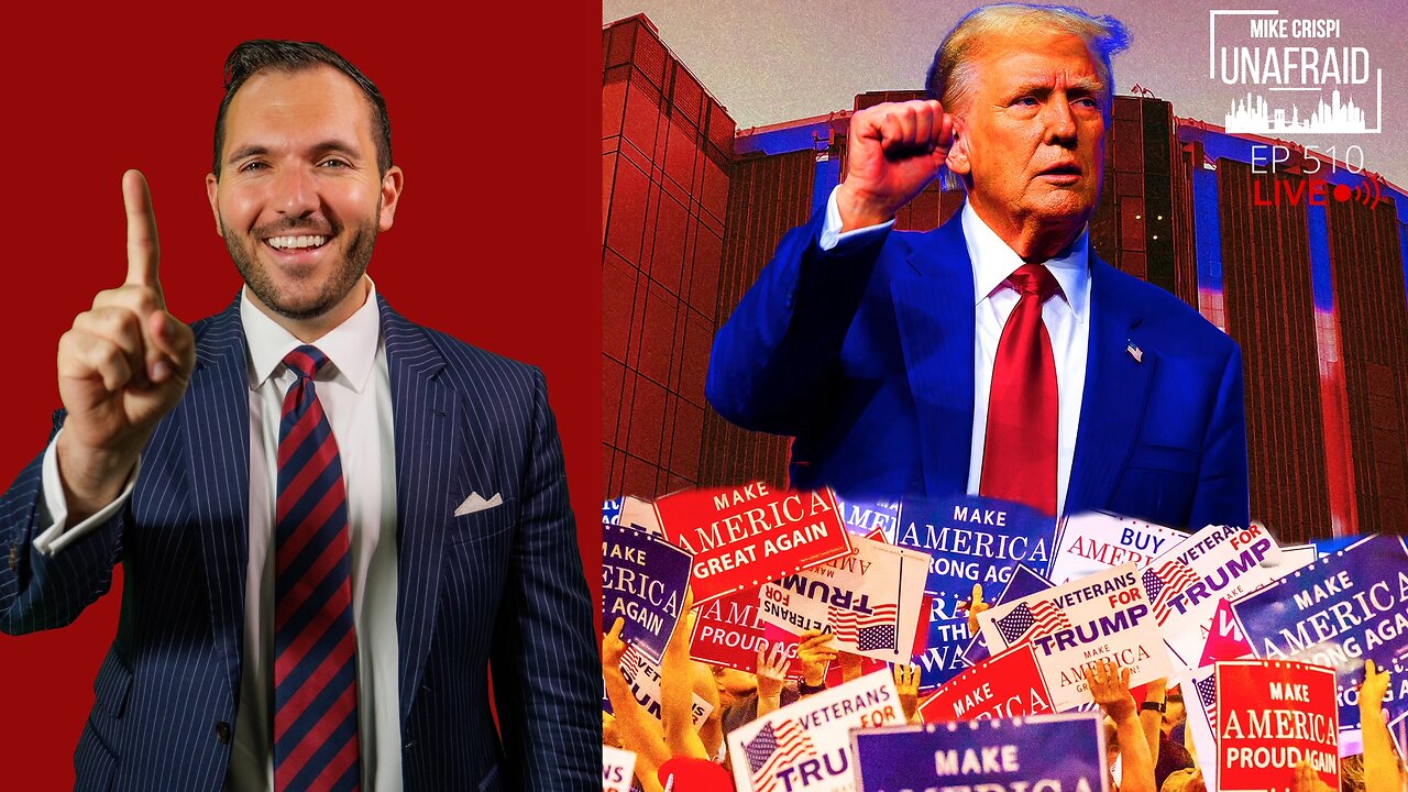 TRUMP, CRISPI, FRANKIE SET TO TAKE MSG RALLY SUNDAY!