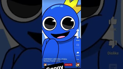 everybody likes you. roblox rainbow friends meme